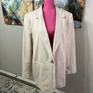 ASOS Women's Oversized Blush Blazer - Size 10 Tall